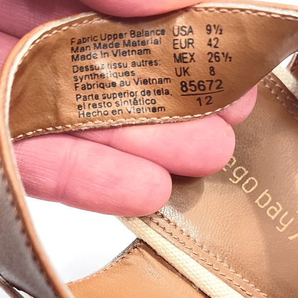 Cute Platform Wedge Sandal 9.5 - Picture 7 of 8